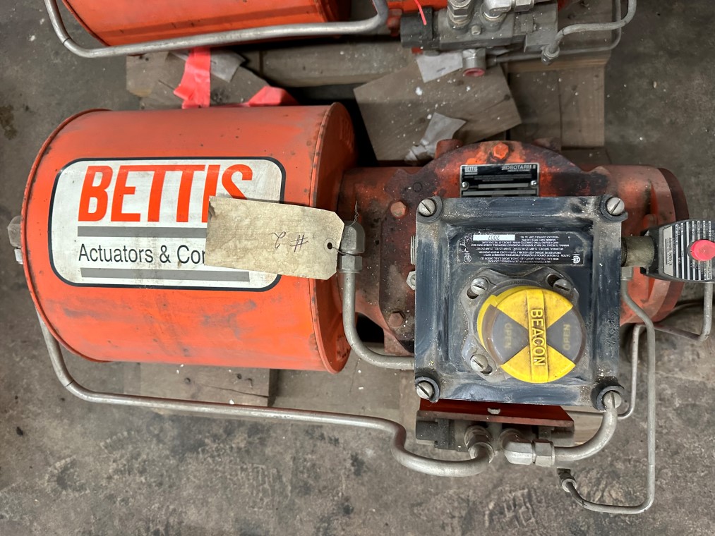 Bettis G2012 Robotarm II pneumatic actuators, 100 PSI